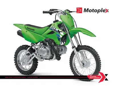 Motoplex St-Eustache KLX110R L Comme moto conviviale pour les debutants ou instrument de plaisir la...