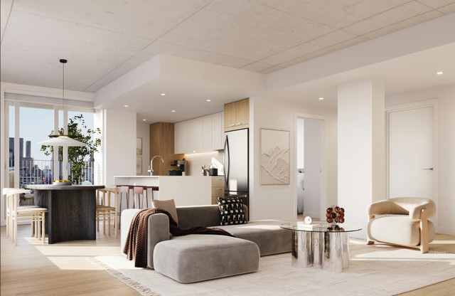 Condo à louer 3cc 2sdb TOUT NEUF metro Papineau TOUT INCLUS dans Locations longue durée  à Ville de Montréal - Image 2