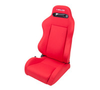 NRG RSC-210 Type R Style Red Cloth with Red Stitching