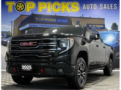 AT4, Onyx Black, Crew Cab, 4x4, 3.0 Liter Diesel, AT4 Premium Package, Two Tone Leather Interior, Bu...