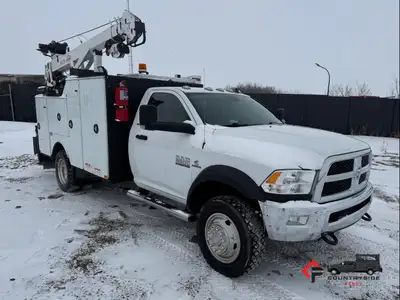 Countryside Fleet 2018 Dodge 5500 Regular Cab 4x4 Service Truck + 6.7L Cummins Diesel + 4x4 W/ AutoM...