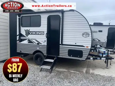 VIKING 12BH BUNKHOUSE LIGHTWEIGHT TRAILER - SLEEPS UP TO 4! Viking Travel Trailers are built for cam...