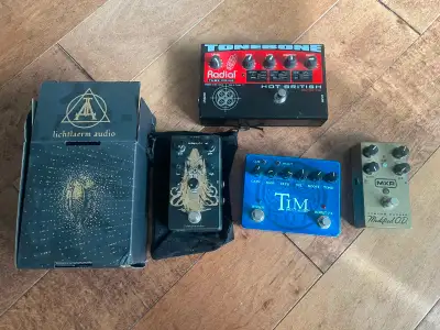 Boutique/high-end OD pedals, overdrive, View more
