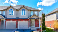STUNNING END UNIT TOWNHOUSE W/ 3 BEDROOMS + 3 BATHS IN KITCHENER