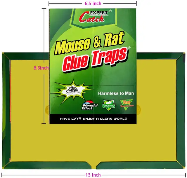 NEW 8 PACK HOVEX LARGE SIZE GLUE TRAP MOUSE & RAT 672367 in Accessories in Regina - Image 2
