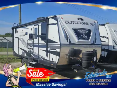 Added Options: Mountain Storage System /2" Rec. Hitch & Toy-Lok), Dual Motor Power Stab. Jacks, 12V...