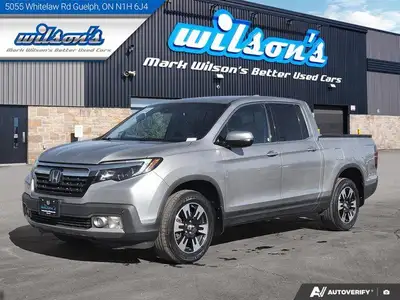 Come see this certified 2020 Honda Ridgeline Touring AWD | Nav | Leather | Sunroof | Adaptive Cruise...