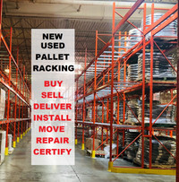 NEW USED Pallet Racking BUY SELL DELIVER INSTALL TEARDOWN REPAIR