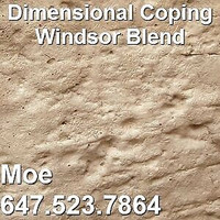 Dimensional Coping Windsor Blend Retaining Wall Coping Concrete