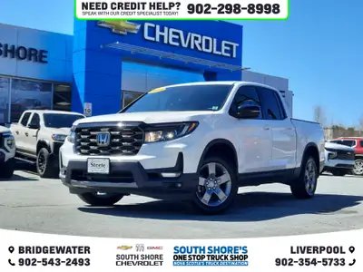 Recent Arrival! Platinum White Pearl 2025 Honda Ridgeline TrailSport For Sale,Bridgewater AWD 9-Spee...