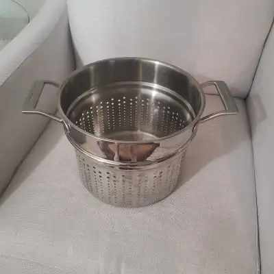 KitchenAid Professional 18/10 SS Tri-Ply Pasta Strainer Insert 9, View more