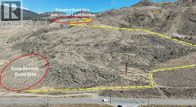 NE 1/4 Ashcroft Road Cache Creek, British Columbia in Land for Sale in Kamloops - Image 3