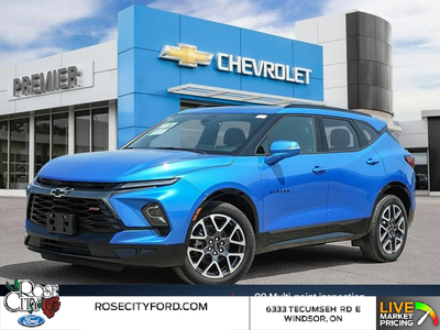 2024 Chevrolet Blazer RS | AWD | Heated Seats | Sunroof | Clean, View more