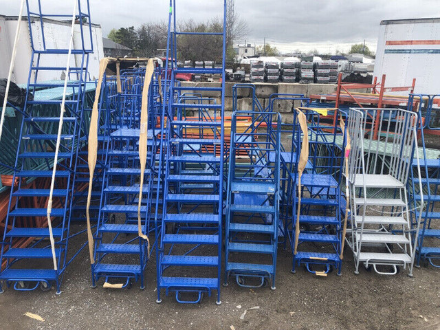 (LOWEST PRICE) NEW AND USED ROLLING LADDERS. in Other Business & Industrial in Oakville / Halton Region