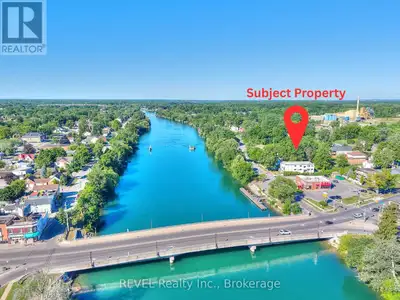 Rare investment opportunity situated directly across from the Chippawa Creek, this 9-unit building b...