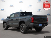 New Price! Odometer is 2852 kilometers below market average! Black 2025 Toyota Tacoma Base - Rare 6... (image 2)