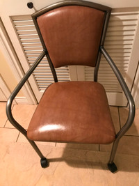 Unique Small Chair | On wheels | Great Condition