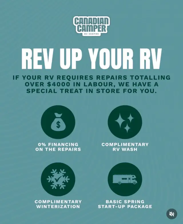 Get prepped for 2027’s adventures with our Rev Up Your RV event