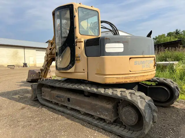 1999 Sumitomo SH135 U Excavator LOW Hours #7470 DP in Heavy Equipment in Edmonton - Image 5