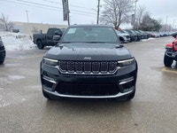 Diamond Black Crystal with a Stunning Wicker Beige Nappa Leather Interior. This 2024 Jeep Grand Cher... (image 1)