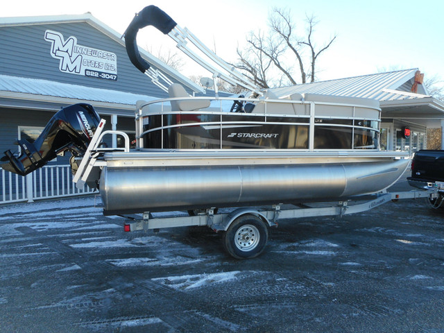 2023 STARCRAFT LX16R PONTOON BOAT/NEW! in Powerboats & Motorboats in Portage la Prairie - Image 2