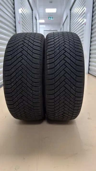 2 Tires. 85% tread. Size: 205/55 R16 All-weather Tires Nexen N Blue Price: $190 for all Clean and re...