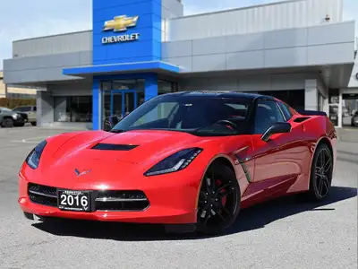 2016 Chevrolet Corvette Stingray Z51 3LT Pure American performance meets premium luxury in this 2016...