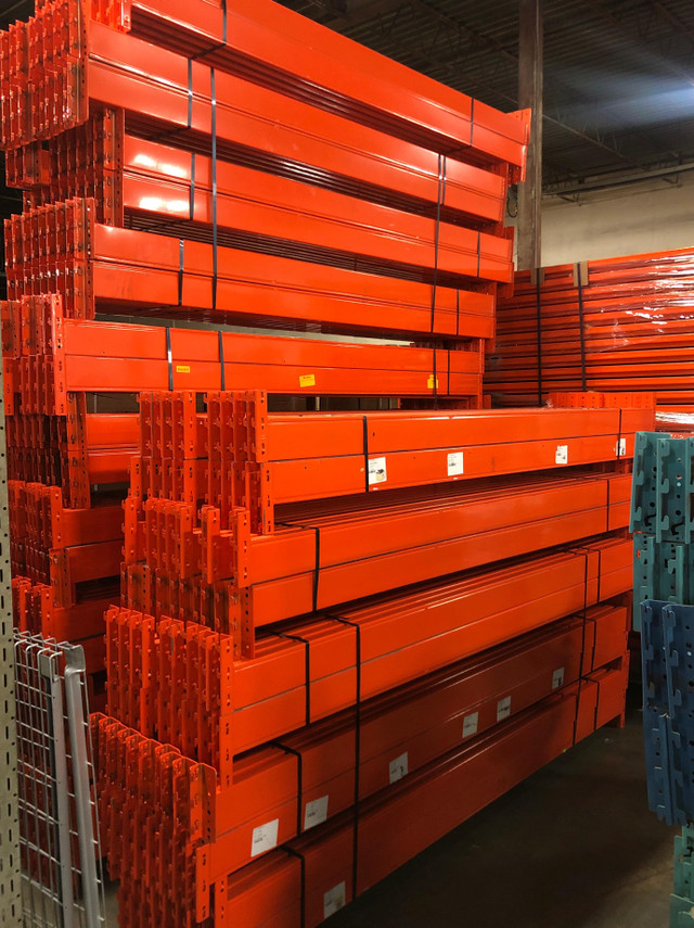 USED Redi rack Beams 9' x 5" for Pallet Racking warehouse rack in Industrial Shelving & Racking in Mississauga / Peel Region