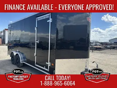 NEW Royal Cargo 7.5x20ft Enclosed from Southland Trailers - Rear Ramp Door w/ Gas Shock Design - Add...