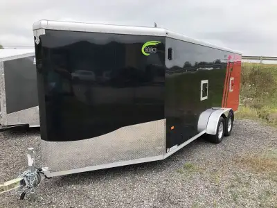 Neo NAS 7'x22' All-Sport Aluminum Enclosed Trailers starting at just $17,495.00 Drive On, Drive Off...