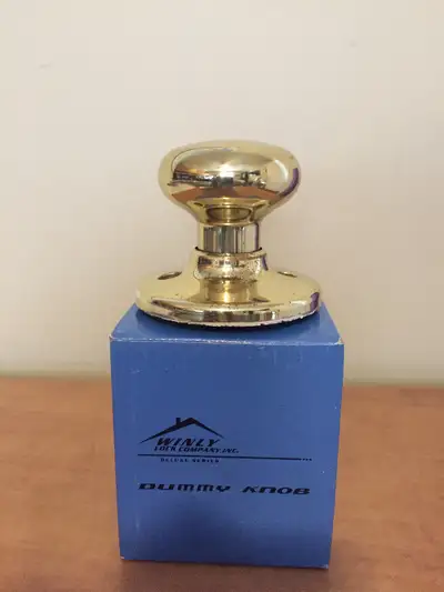 Polished Brass Dummy Door Knob, View more