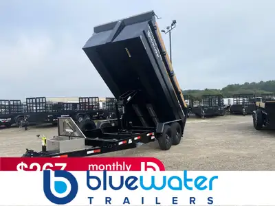 SALE!! REGULAR $13,715 NOW ONLY $12,825!! Bluewater Southland Trailers Tandem Axle Highside Dump Tra...