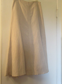European Linen Long Skirt w/Lining, David N Boutique City of Montréal Greater Montréal Preview