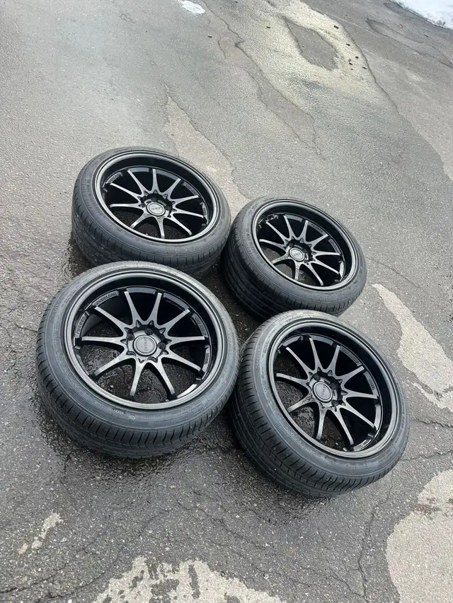 245/40/18 rays ce28 5x114.3 all season subaru wrx in Tires & Rims in Mississauga / Peel Region - Image 6