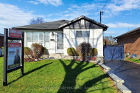 ✨LOVELY 3+1 BEDROOM SOLID BRICK BUNGALOW W/SEP ENTRANCE!