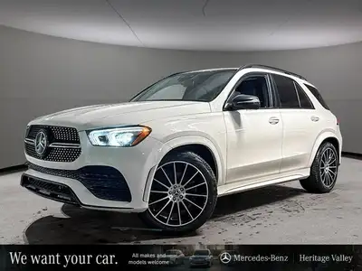 This Mercedes-Benz GLE 450 has a powerful Intercooled Turbo Gas/Electric I-6 3.0 L/183 engine poweri...