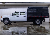 **ONE OWNER - MECHANICALLY CERTIFIED** 109,196 KM This 2008 GMC Sierra 3500HD 4x2 Crew Cab Dump Box... (image 1)