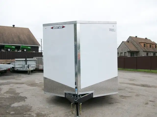 2025 Weberlane CARGO 8'.5in. X 14' V-NOSE 2X 5200LB. CONTRACTEUR in Cargo & Utility Trailers in Laval / North Shore - Image 3