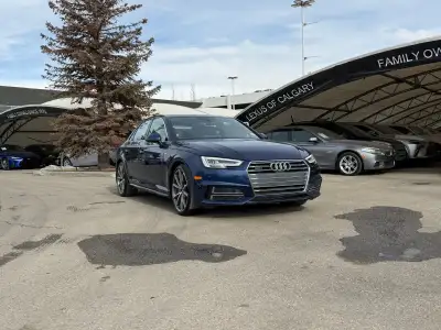 The 2018 A4 Technik is a luxury compact sedan that balances performance and refinement. In the Canad...