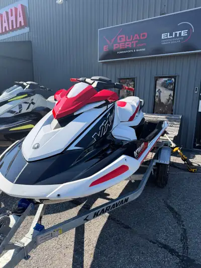 2021 Yamaha VX Deluxe HO with Audio 1,049 cc TR-1 High Output marine engine Factory Bluetooth Audio...