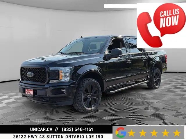 2020 Ford F-150 XLT / 3.5L V6 / 4WD / SuperCrew / 6.5’ Box No Ac