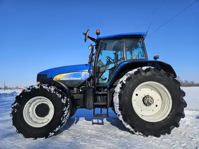 2005 New Holland TM190 -190 hp -540/1000 PTO -7.5 litre engine -40km/hr 18-speed full power-shift tr...