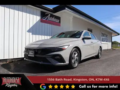 This 2025 Hyundai Elantra Essential is a sharp, comfortable sedan that’s seriously easy on fuel, del...