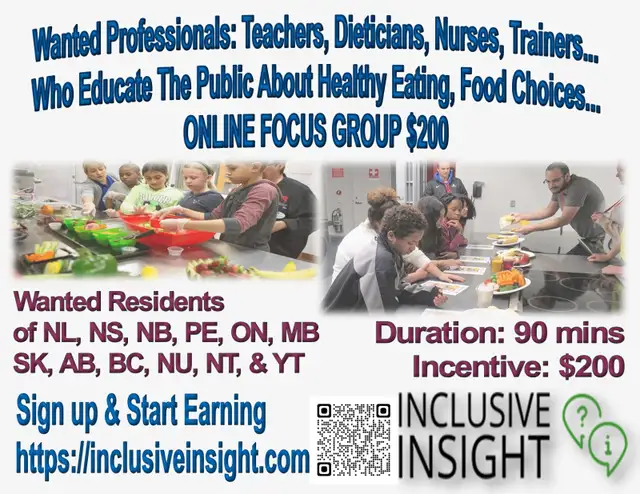 WANTED Teacher/Dieticians/Nurses Healthy EAT Paid study $200 SJN in Other in St. John's - Image 2