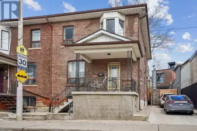 Welcome to this charming semi-detached home nestled on a quiet, family-friendly street in the sought...