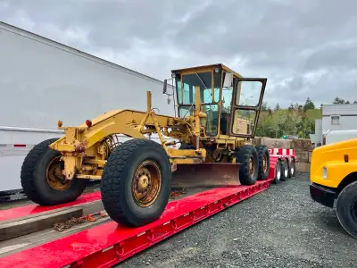 Cat 120G, Cab, Diff lock, 6 speed powershift, Front Scarifiers w/ teeth 12’ blade, Hyd tilt10 Articu...