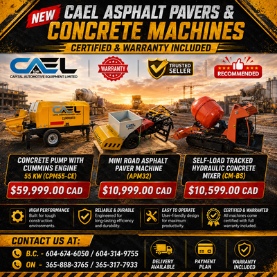 Explore our comprehensive range of Asphalt Paver and Concrete Machines, engineered to meet the rigor...