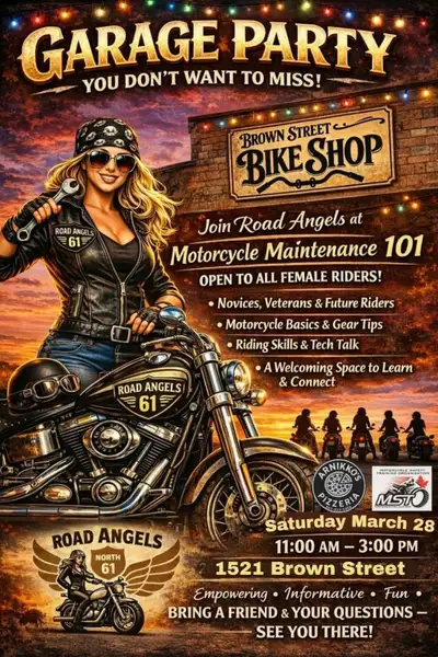 Attention Lady Motorcycle Riders, View more