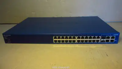 Netgeaar Prosafe FS728TP V1H2 24Port 10/100 Fast Etherent Switch, View more