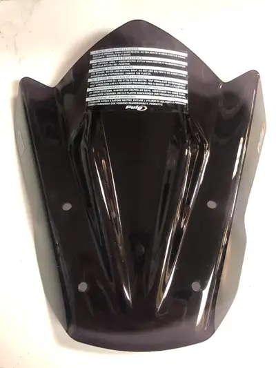 Puig Naked New Generation Windshield Sport - Dark Smoke - 7015F | Yamaha FZ-07 2015-2017 Unique wind...